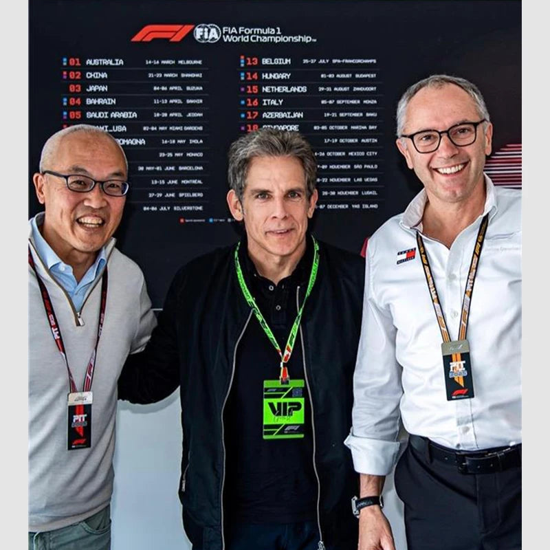 Ben Stiller Formula 1 Bomber Jacket Bomber Jacket unisex detail view 3 | Dash Racegear — Ben Stiller motorsport bomber jacket – Formula 1 edition