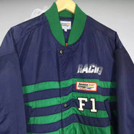 Benetton Vintage Formula 1 Team Embroidered Racing Jacket | Dash Racegear