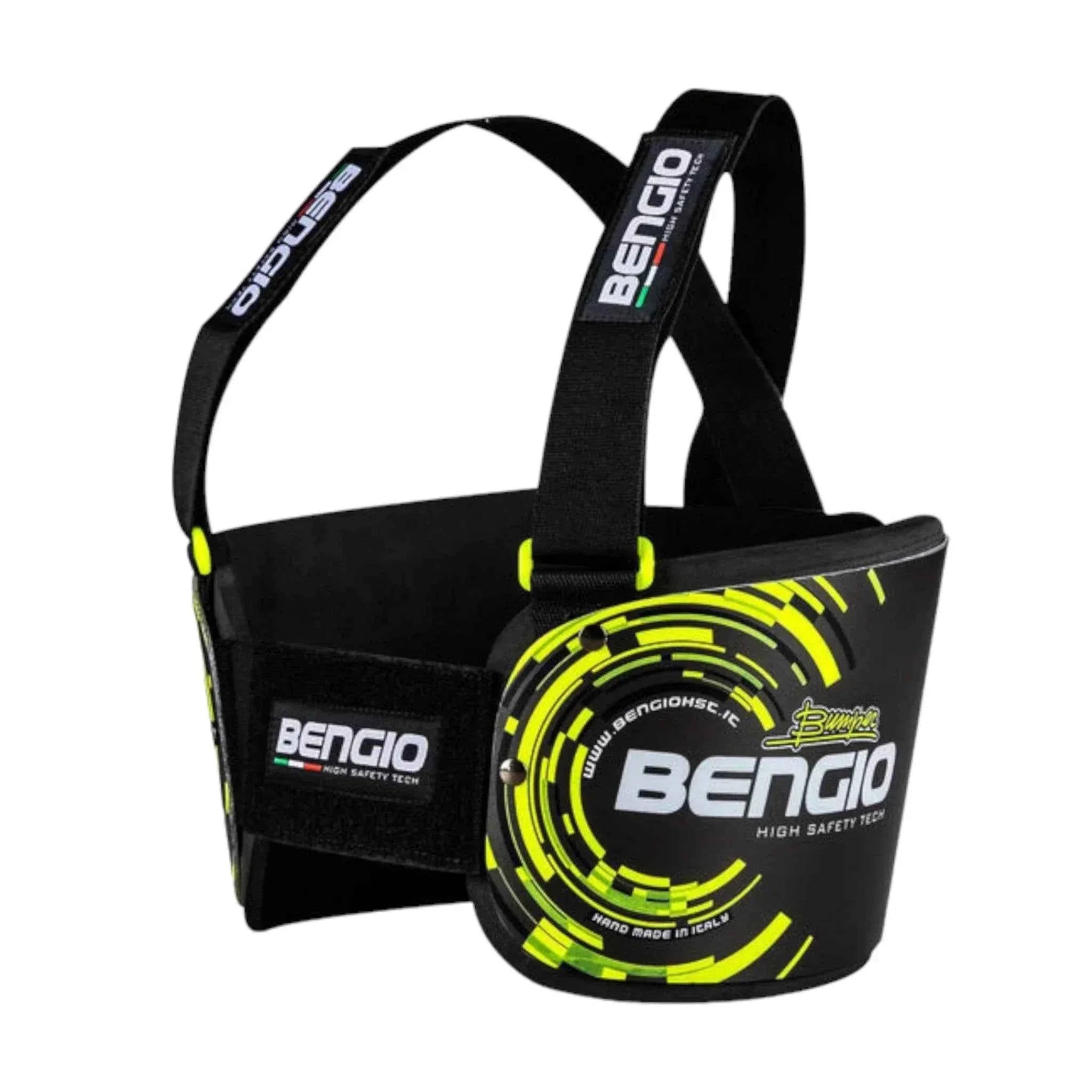 Bengio Bumper Standard Karting Rib Protector - XX - Large - Yellow