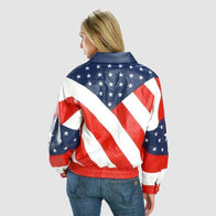 Beyonce Michael Hoban American Flag Jacket Jacket unisex detail view 6 | Dash Racegear — Beyoncé Signature American Flag Jacket by Michael Hoban