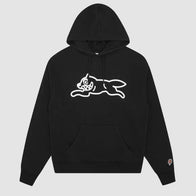 Billionaire Boys Club Running Dog Hoodie Hoodie unisex front product view | Dash Racegear — "Billionaire Boys Club Outerwear – Running Dog Streetwear Hoodie