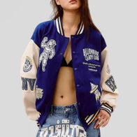CARNIVAL x Billionaire Boys Club Varsity Jacket Varsity Jacket unisex detail view 4 | Dash Racegear — Streetwear Icon – BBC x CARNIVAL Letterman Jacket