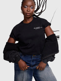 Ariana Grande Eternal Sunshine Tour Swirl T-Shirt Shirt unisex detail view 4 | Dash Racegear — 2026 Eternal Sunshine Tour Black Ariana Grande Swirl Graphic T Shirt designed for devoted pop music fans