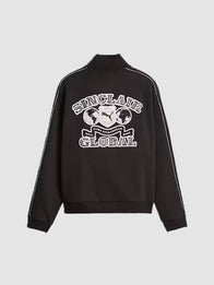PUMA x SINCLAIR T7 Track Jacket Jacket unisex detail view 2 | Dash Racegear — PUMA x SINCLAIR 2026 black T7 track jacket delivers a clean athletic look with signature stripe detailing and a versatile fit.