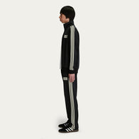 Adidas x Oasis Black Tracksuit Tracksuit unisex detail view 5 | Dash Racegear — Britpop Style – Adidas Black Tracksuit with Oasis Edge