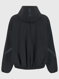 Womens Adidas Real Madrid Z.N.E. Woven Track Jacket Jacket unisex detail view 2 | Dash Racegear — Real Madrid Adidas women’s 2026 black Z.N.E. jacket, woven track design for modern sporty fashion.