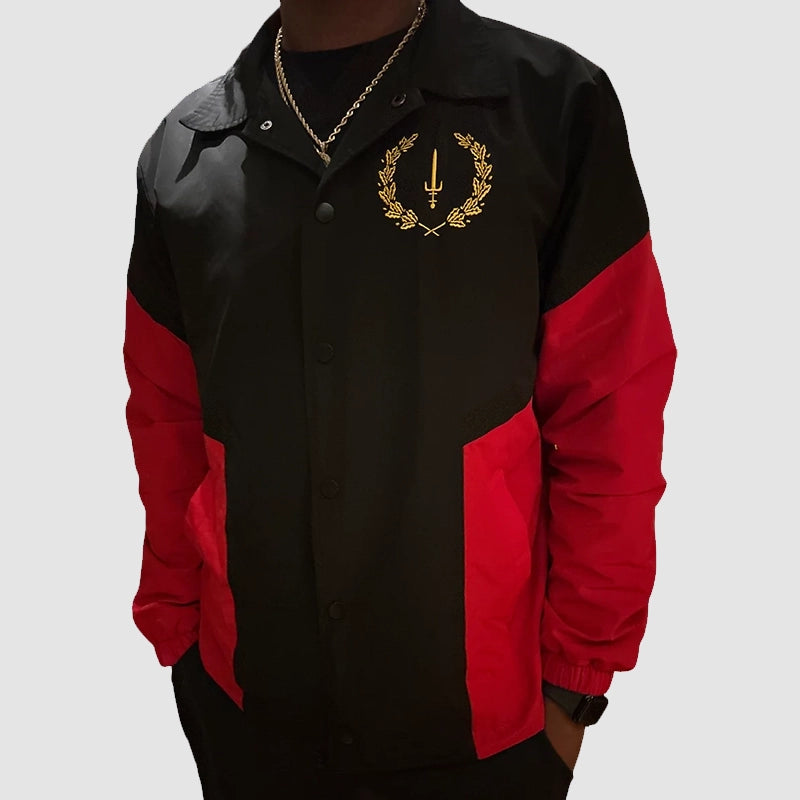 Black American Heritage Flag Jacket Jacket unisex detail view 4 | Dash Racegear — Black American Heritage Flag Jacket – Symbol of Strength and Pride