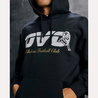 OVO x Chelsea FC Black Hoodie Hoodie unisex detail view 3 | Dash Racegear — Black hoodie from exclusive OVO x Chelsea FC collection