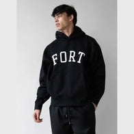 Oak And Fort Hoodie Hoodie unisex detail view 2 | Dash Racegear — Urban Minimalism – Oak and Fort Hoodie Vibes