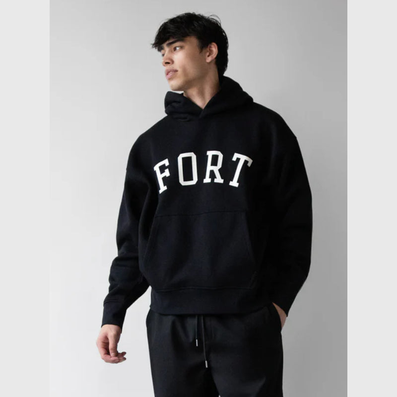 Oak And Fort Hoodie Hoodie unisex detail view 2 | Dash Racegear — Urban Minimalism – Oak and Fort Hoodie Vibes