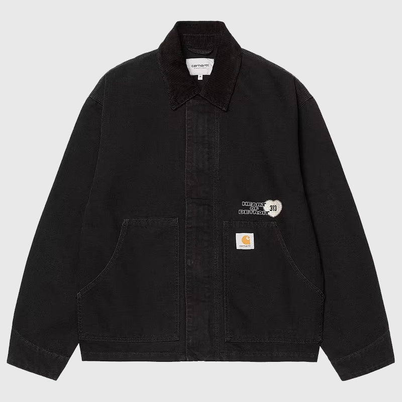 Carhartt OG Arcan Graphic Jacket Jacket unisex detail view 3 | Dash Racegear — Carhartt OG Arcan Graphic Workwear Jacket