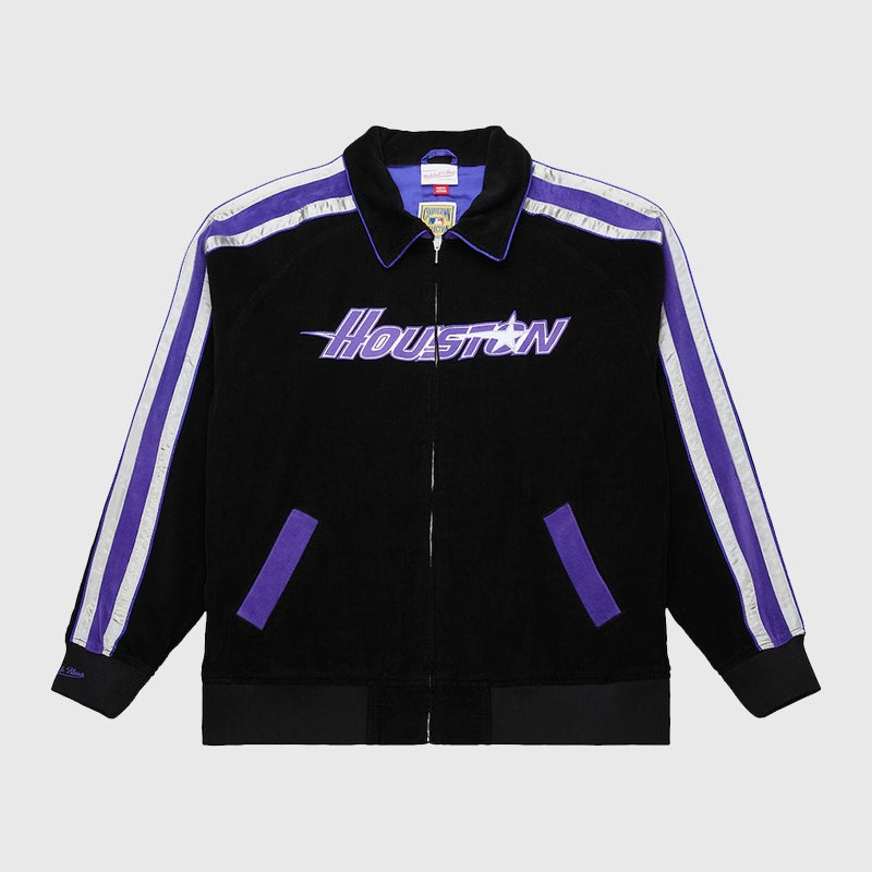 Houston Astros Mitchell & Ness x DJ Screw Corduroy Jacket Jacket unisex detail view 2 | Dash Racegear — Limited Edition DJ Screw Houston Astros Corduroy Jacket