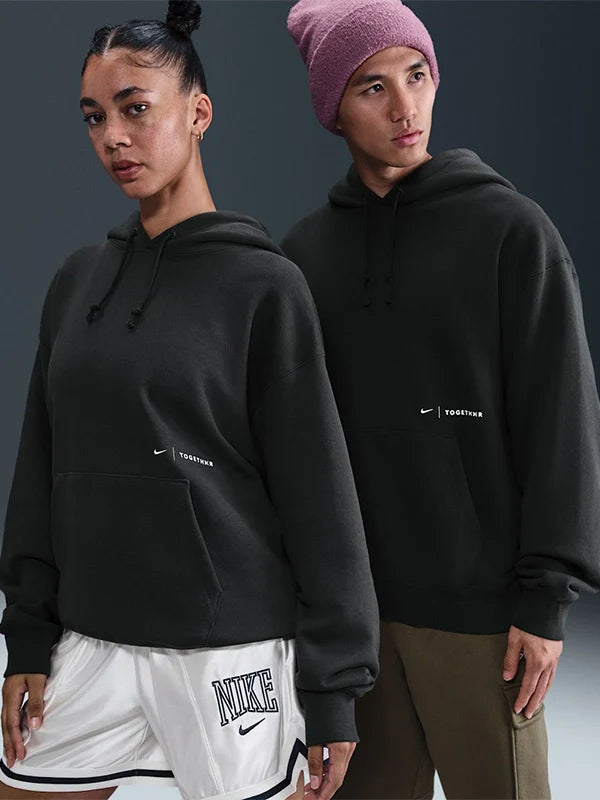 TOGETHXR x Nike Everyone Watches Women’s Sports Hoodie Hoodie unisex detail view 2 | Dash Racegear — Nike Everyone Watches Women’s Pullover Hoodie, lightweight and comfy, ideal for training or streetwear looks.