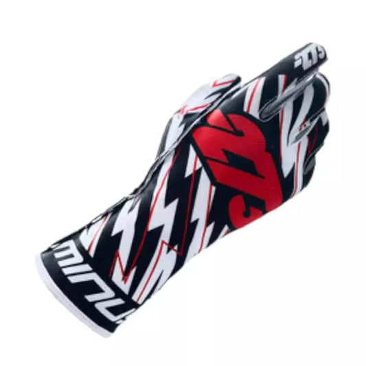 BLITZ Black/White/Red | DASH RACEGEAR