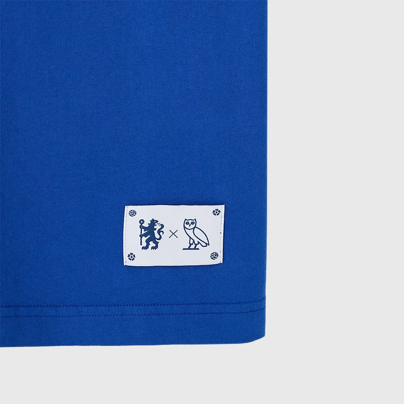 Chelsea X OVO Runner T-Shirt Shirt unisex detail view 7 | Dash Racegear — Chelsea FC x OVO t-shirt with clean design and sporty silhouette