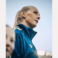 Womens Euro 2025 Adidas Sweden Track Jacket Jacket unisex detail view 3 | Dash Racegear — Adidas Sweden Track Jacket Womens Euro 2025 Edition
