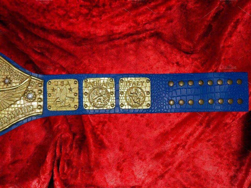 Bob Backlund WWWF Heavyweight Title Championship Belt - 3 | Dash Racegear