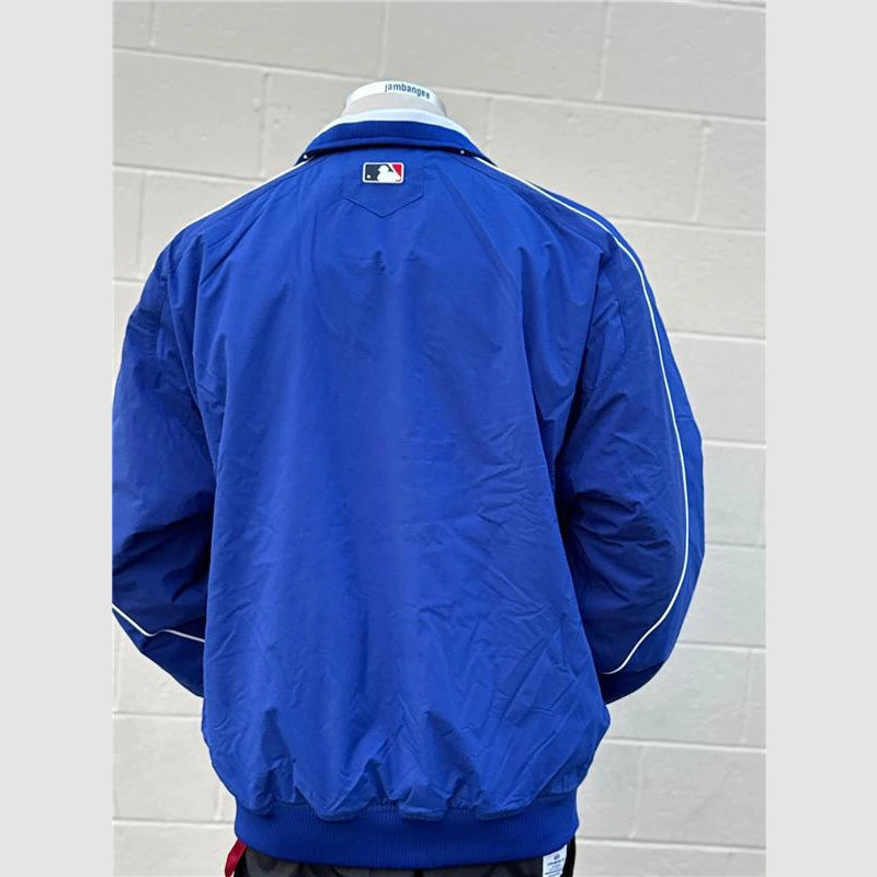Mitchell & Ness 2005 Dodgers Dugout Jacket Jacket unisex detail view 5 | Dash Racegear — Classic Dodgers Dugout Jacket – 2005 Mitchell & Ness Style