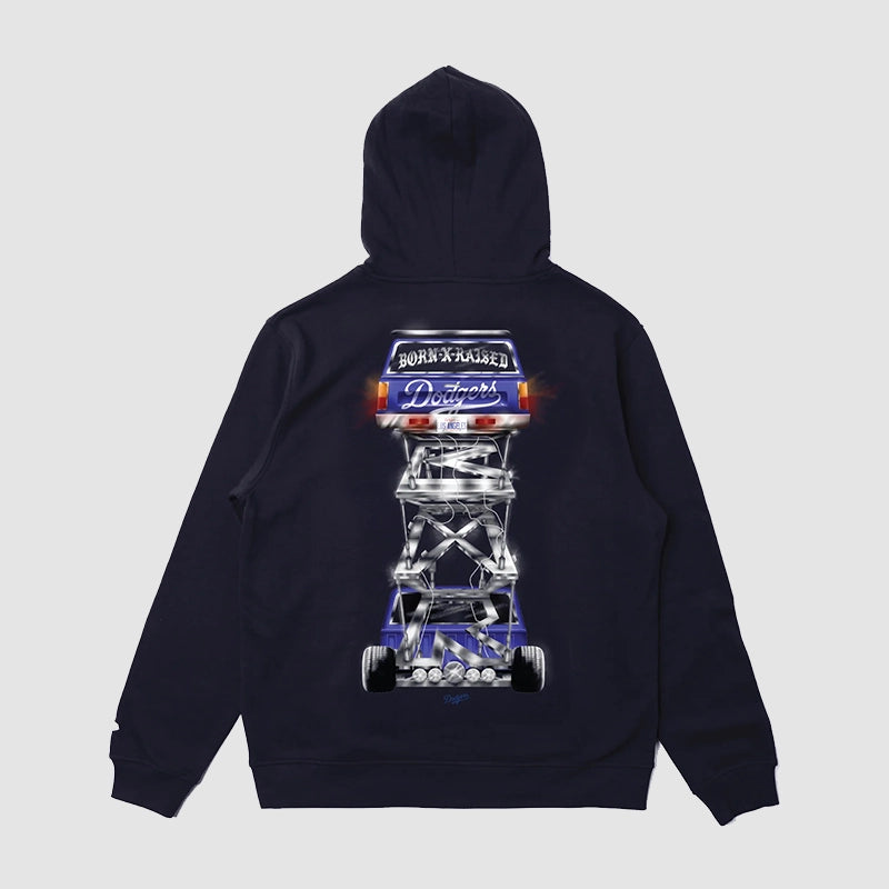 Born x Raised Dodgers Troka Hoodie Hoodie unisex detail view 2 | Dash Racegear — Street-inspired Dodgers Troka hoodie from Born x Raised