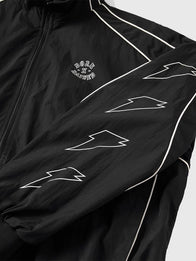 Born x Raised x Gatorade Track Jacket Jacket unisex detail view 4 | Dash Racegear — Black Born x Raised x Gatorade 2026 track jacket combining sleek styling with a comfortable casual silhouette.