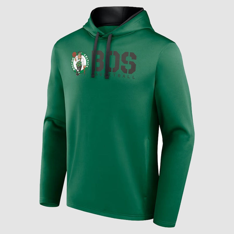Boston Celtics Head Start Hoodie Hoodie unisex detail view 2 | Dash Racegear — Celtics Head Start Hoodie – Must-Have Fanwear