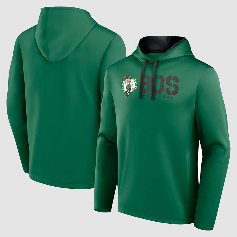 Boston Celtics Head Start Hoodie Hoodie unisex front product view | Dash Racegear — Boston Celtics Hoodie – Head Start Athletic Streetwear