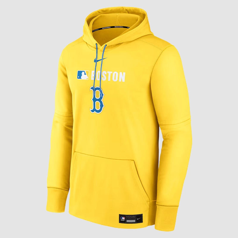 Red Sox City Connect Hoodie Hoodie unisex detail view 5 | Dash Racegear — MLB Red Sox Hoodie – City Connect Yellow Look