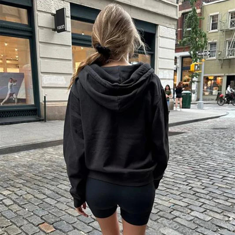 Brandy Melville Christy Hoodie Hoodie unisex detail view 4 | Dash Racegear — Stay comfy and stylish in the relaxed fit of the Brandy Melville Christy Hoodie.