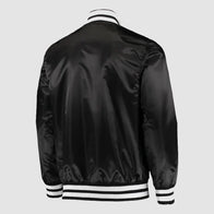 Brooklyn Nets The Diamond Classic Starter Varsity Jacket Varsity Jacket unisex detail view 3 | Dash Racegear — Varsity Bomber by Starter – Brooklyn Nets Diamond Classic Edition