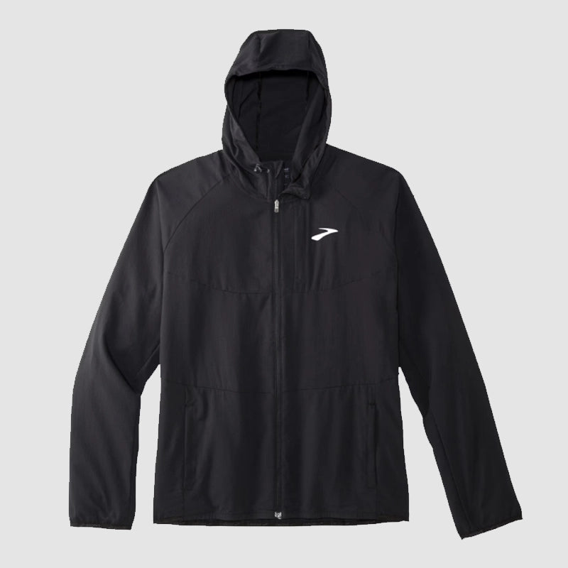 Brooks Canopy Jacket Jacket unisex detail view 3 | Dash Racegear — Brooks Canopy Jacket – Reflective, Water-Resistant Running Gear