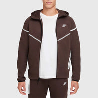 Nike Tech Brown Windrunner Reflective Jacket Jacket unisex detail view 2 | Dash Racegear — Elevated Street Fit – Nike Windrunner Brown