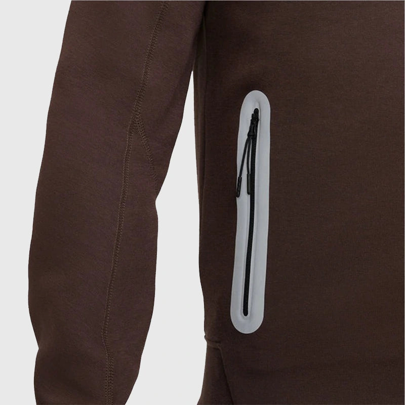 Nike Tech Brown Windrunner Reflective Jacket Jacket unisex detail view 5 | Dash Racegear — Nike’s Brown Edge – Reflective Tech Hoodie
