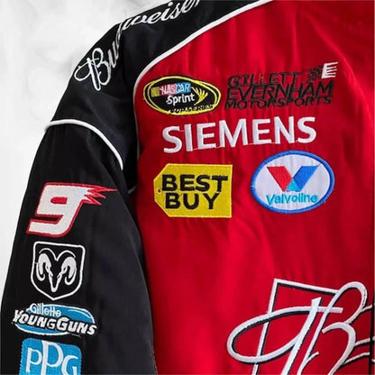 Budweiser Black F1 Retro Racing Jacket | Dash Racegear