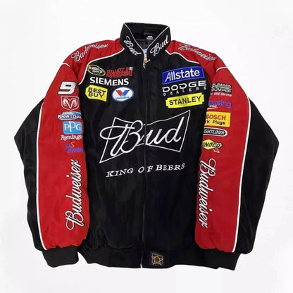 Budweiser F1 Official Embroidered Racing Jacket | Dash Racegear