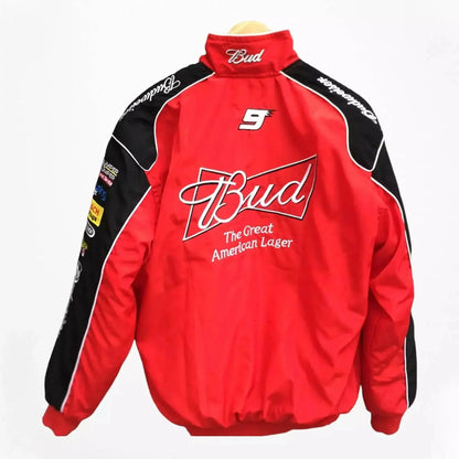 Budweiser F1 Official Embroidered Racing Jacket | Dash Racegear