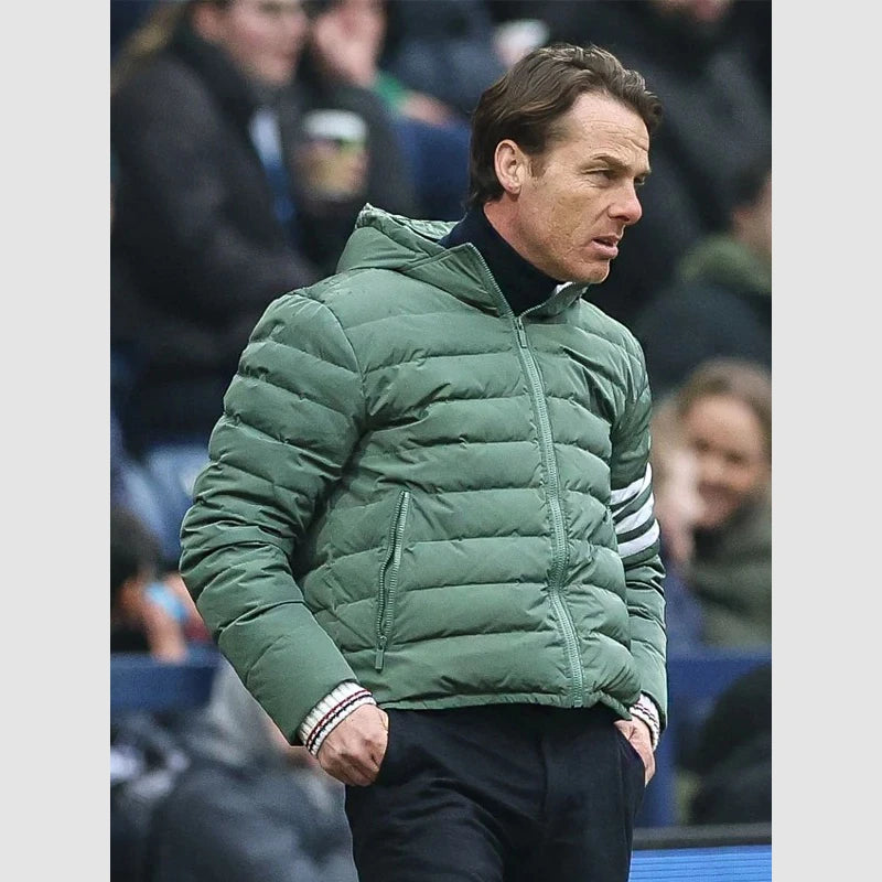 Burnley Scott Parker Puffer Jacket Puffer Jacket unisex front product view | Dash Racegear — Scott Parker’s Burnley Jacket – The Perfect Winter Layer