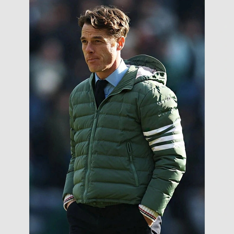 Burnley Scott Parker Puffer Jacket Puffer Jacket unisex detail view 3 | Dash Racegear — Scott Parker Puffer – Burnley-Inspired Cold Weather Essential
