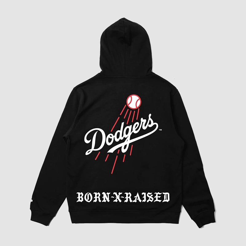 Born x Raised Dodgers Trademark Hoodie Hoodie unisex detail view 4 | Dash Racegear — Dodgers Trademark Hoodie – Born x Raised’s Must-Have Streetwear Piece
