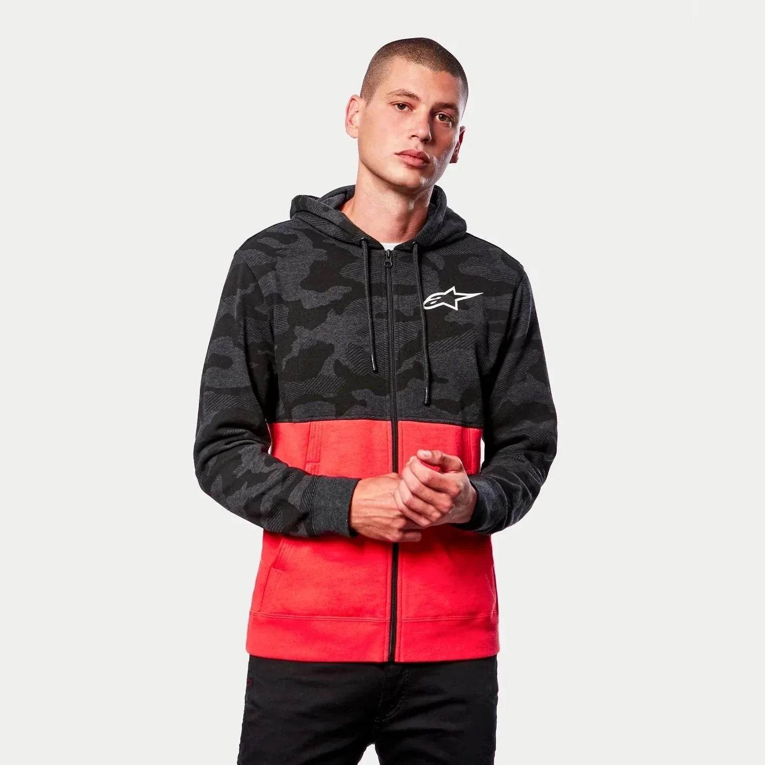 CAMO BLOCK HOODIE