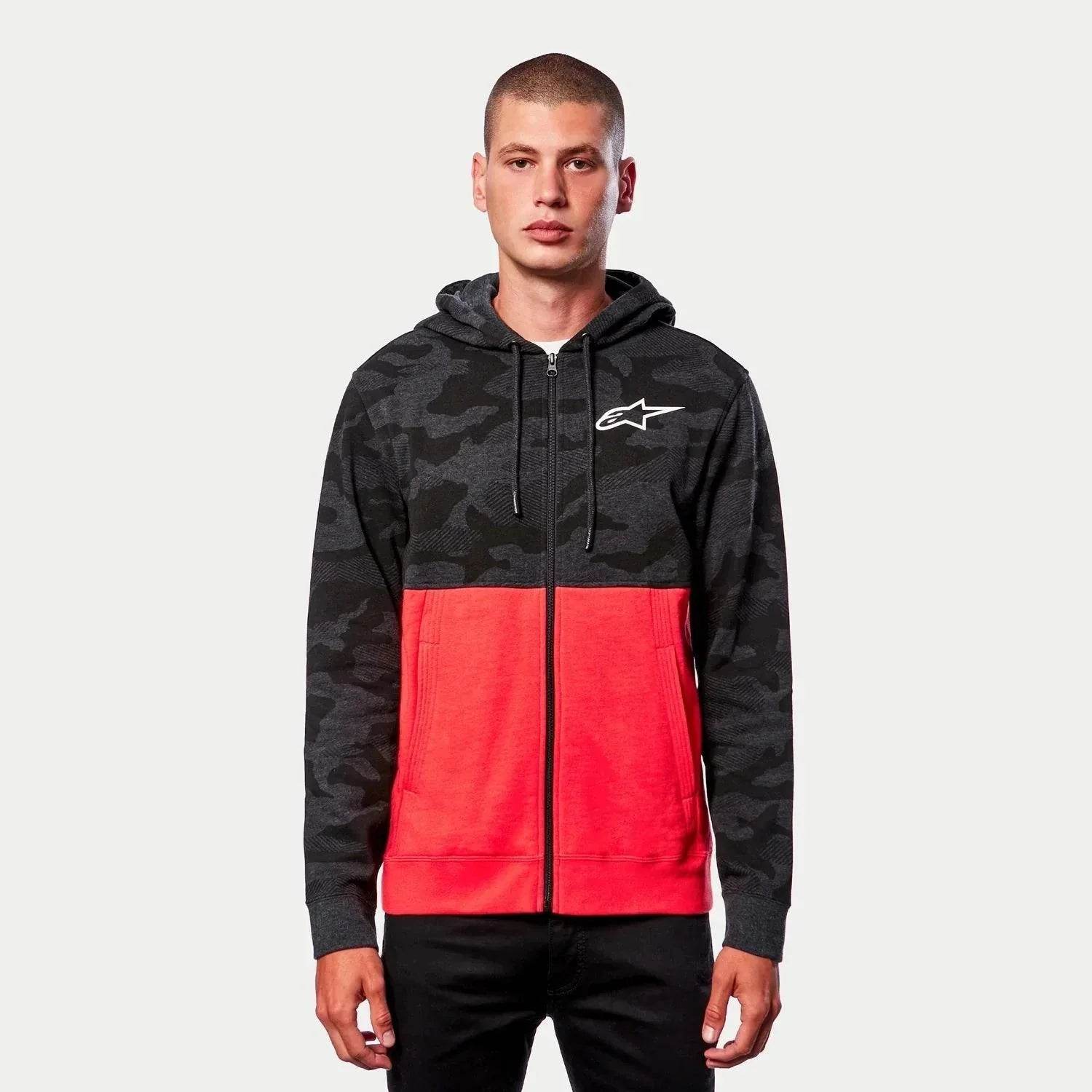 CAMO BLOCK HOODIE - Dash Racegear Store