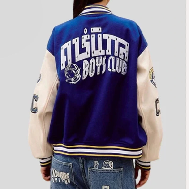 CARNIVAL x Billionaire Boys Club Varsity Jacket Varsity Jacket unisex detail view 3 | Dash Racegear — Exclusive BBC x CARNIVAL Letterman Varsity Jacket