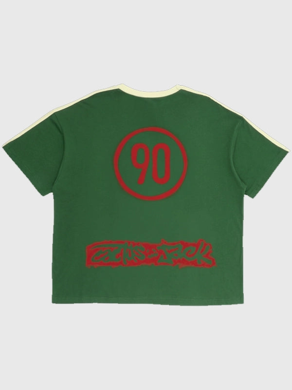 CJ x Nike Mexico Total 90 T-Shirt Shirt unisex detail view 2 | Dash Racegear — Green Mexico Total 90 tee from the Travis Scott x Nike collaboration with a bold urban sportswear aesthetic.