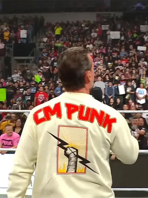 CM Punk Sweatshirt Sweatshirt unisex detail view 5 | Dash Racegear — CM Punk 2025 Streetwear Style Sweatshirt