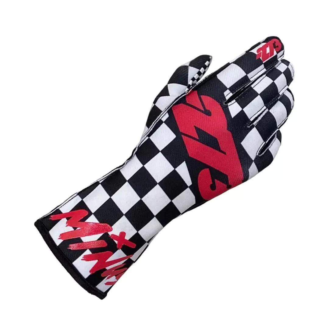 CRENSHAW Black/White/Red | DASH RACEGEAR