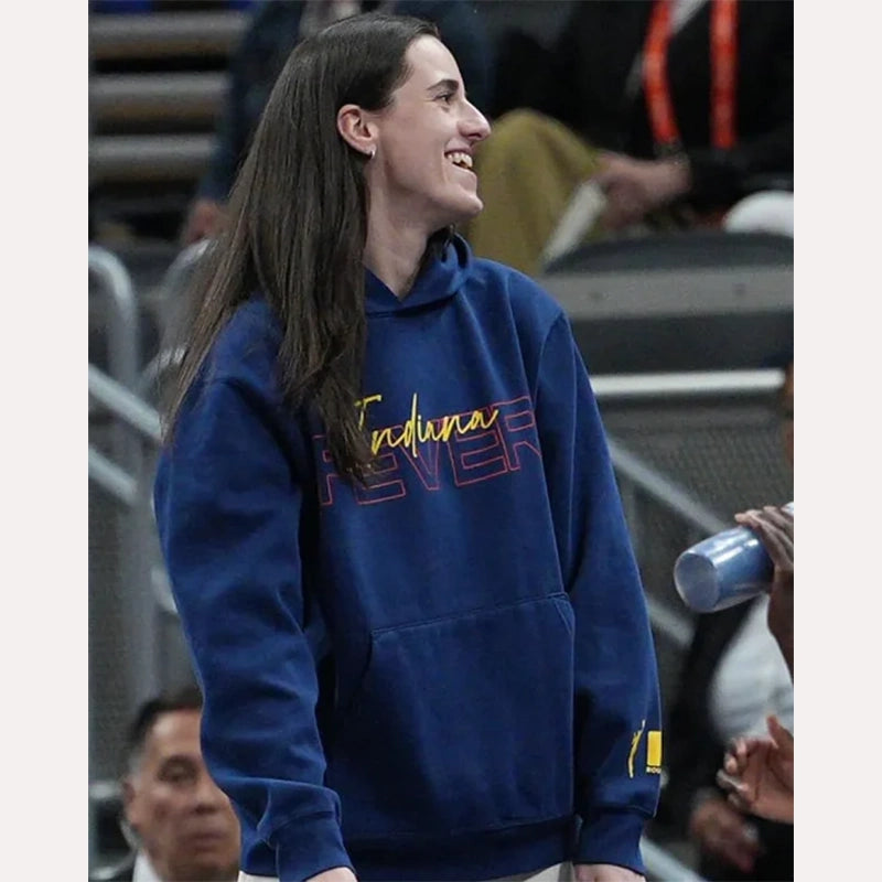 Caitlin Clark Indiana Fever Hoodie Hoodie unisex detail view 2 | Dash Racegear — WNBA Edition Hoodie – Caitlin Clark and Fever Style