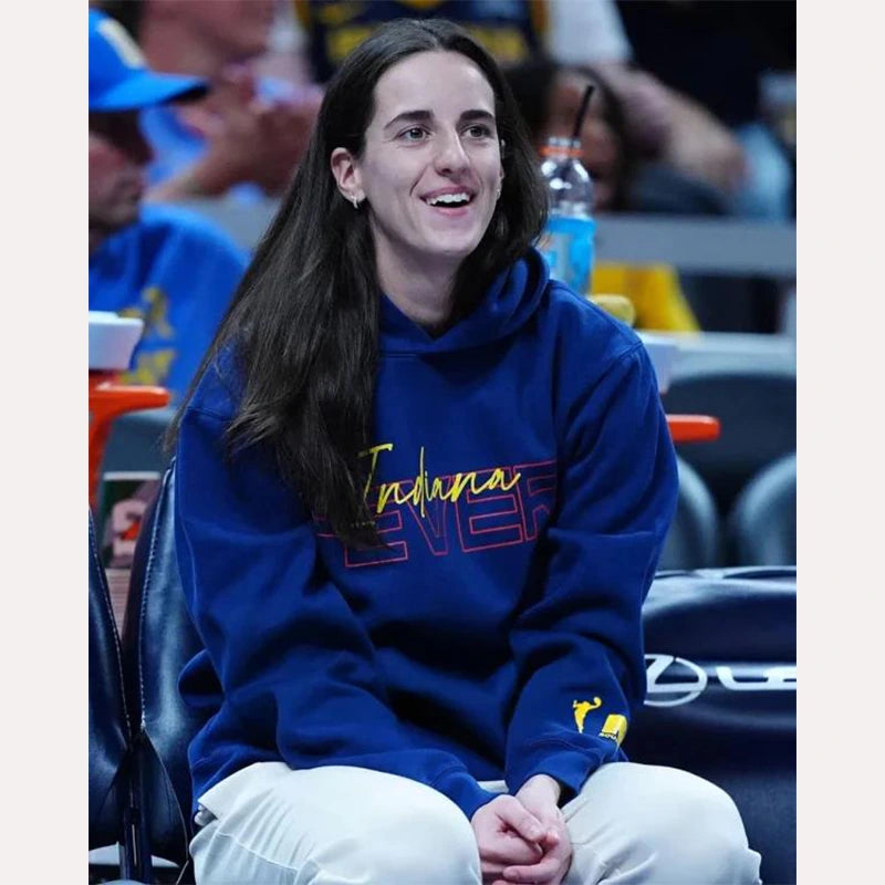 Caitlin Clark Indiana Fever Hoodie Hoodie unisex front product view | Dash Racegear — Indiana Fever Apparel – Caitlin Clark Hoodie Release