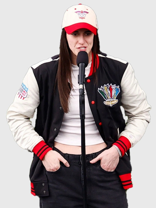 Indianapolis 500 Caitlin Clark Racing Jacket Jacket unisex detail view 5 | Dash Racegear — Racing jacket featuring Caitlin Clark Indy 500 influence with simple sporty design and soft feel.