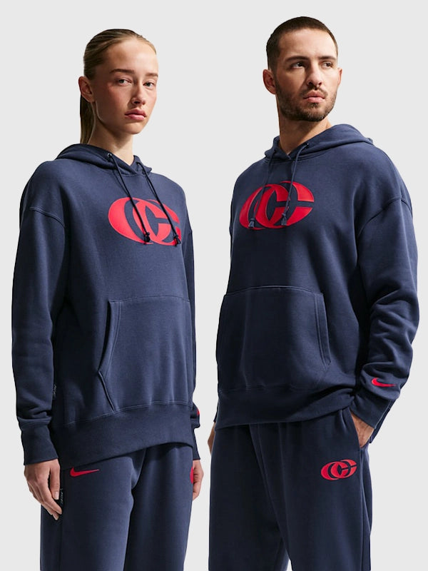 Caitlin Clark Nike Basketball Hoodie Hoodie unisex front product view | Dash Racegear — Recreated Caitlin Clark Nike Basketball Phoenix fleece pullover hoodie 2026 for unisex wear with soft insulated fabric