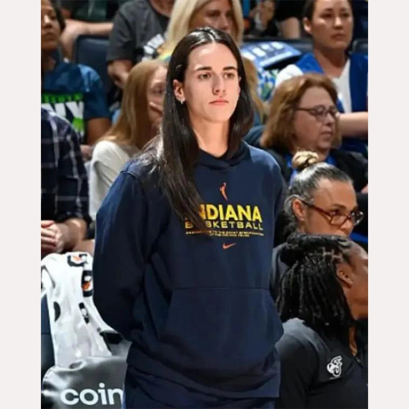 Caitlin Clark WNBA Commissioner’s Cup Hoodie Hoodie unisex front product view | Dash Racegear — Caitlin Clark Fan Hoodie – WNBA 2025 Commissioner’s Cup Edition