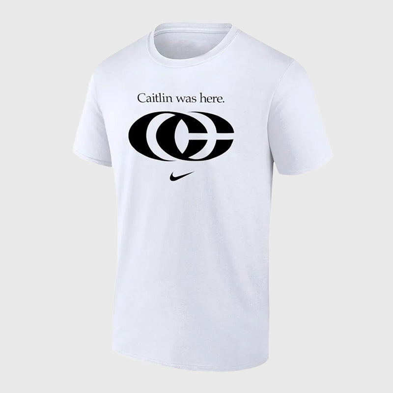 Caitlin Was Here Shirt Shirt unisex detail view 2 | Dash Racegear — Caitlin Was Here T-Shirt – Trendy Streetwear Style for Fans